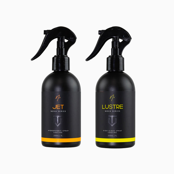 Jet & Lustre Pack | Maximum Gloss + Hydrophobic Formula